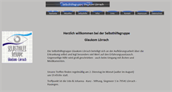 Desktop Screenshot of glaukom-shg-loerrach.de